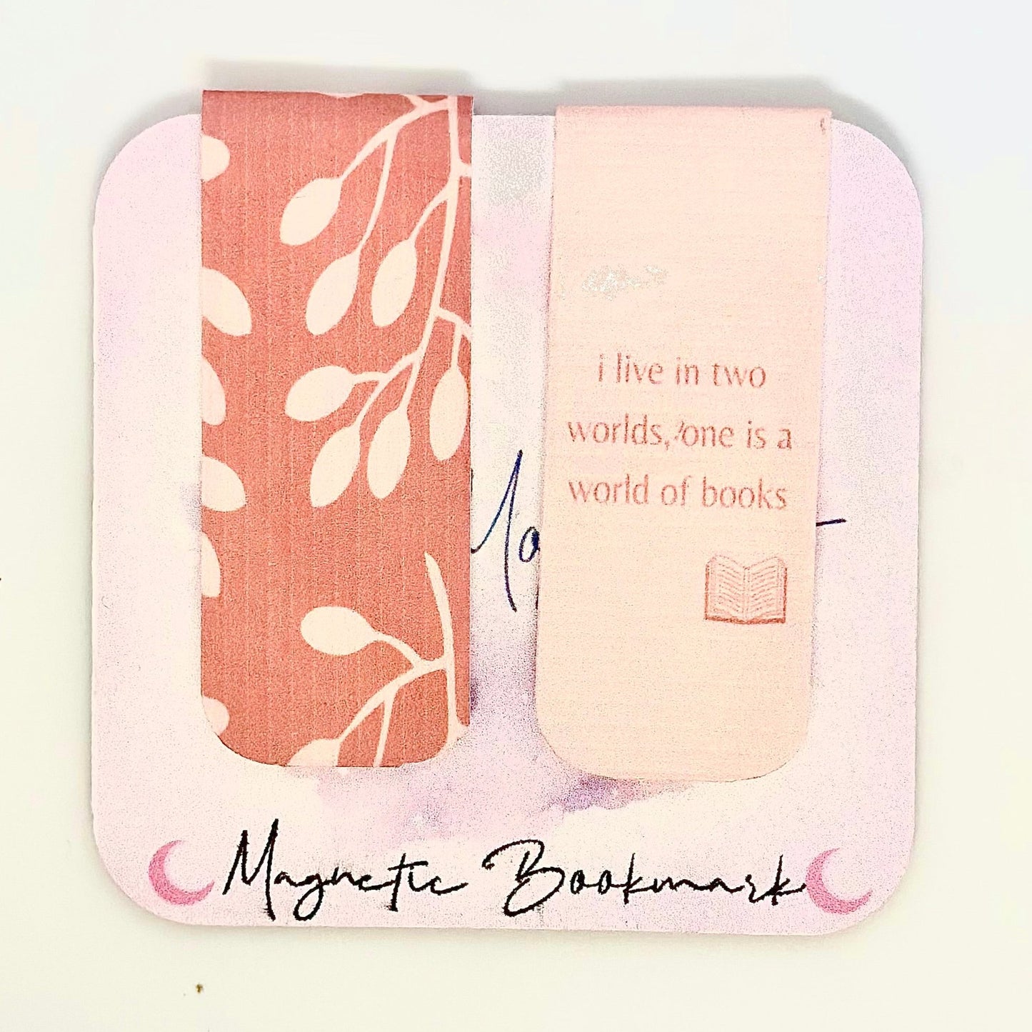 World of Books Magnetic Bookmark Duo Pack